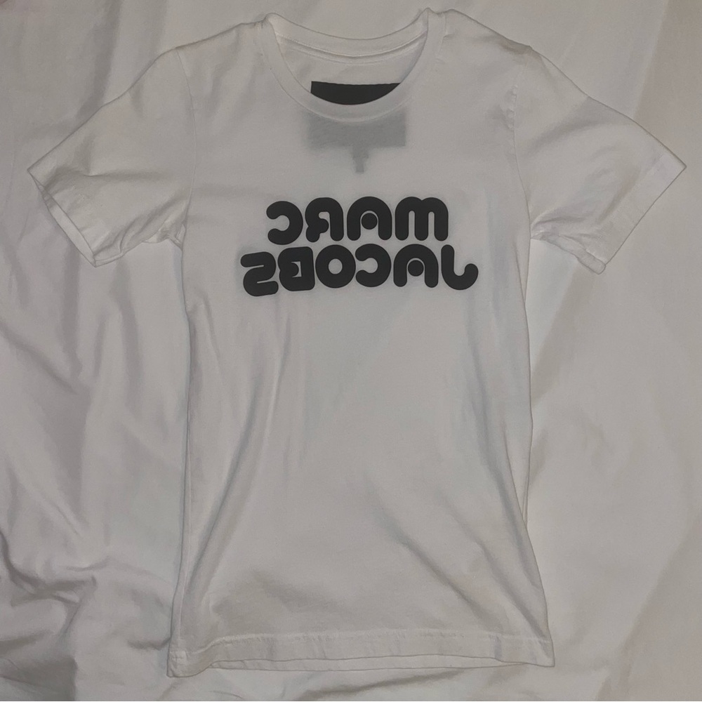 Marc Jacobs White Cotton T-Shirt